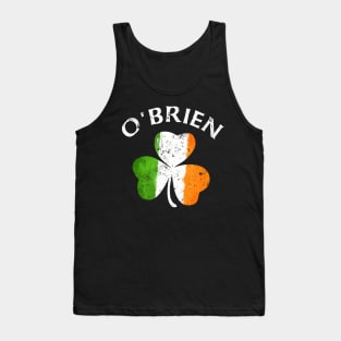 O'Brien Irish Family Name St Patricks Day Tank Top